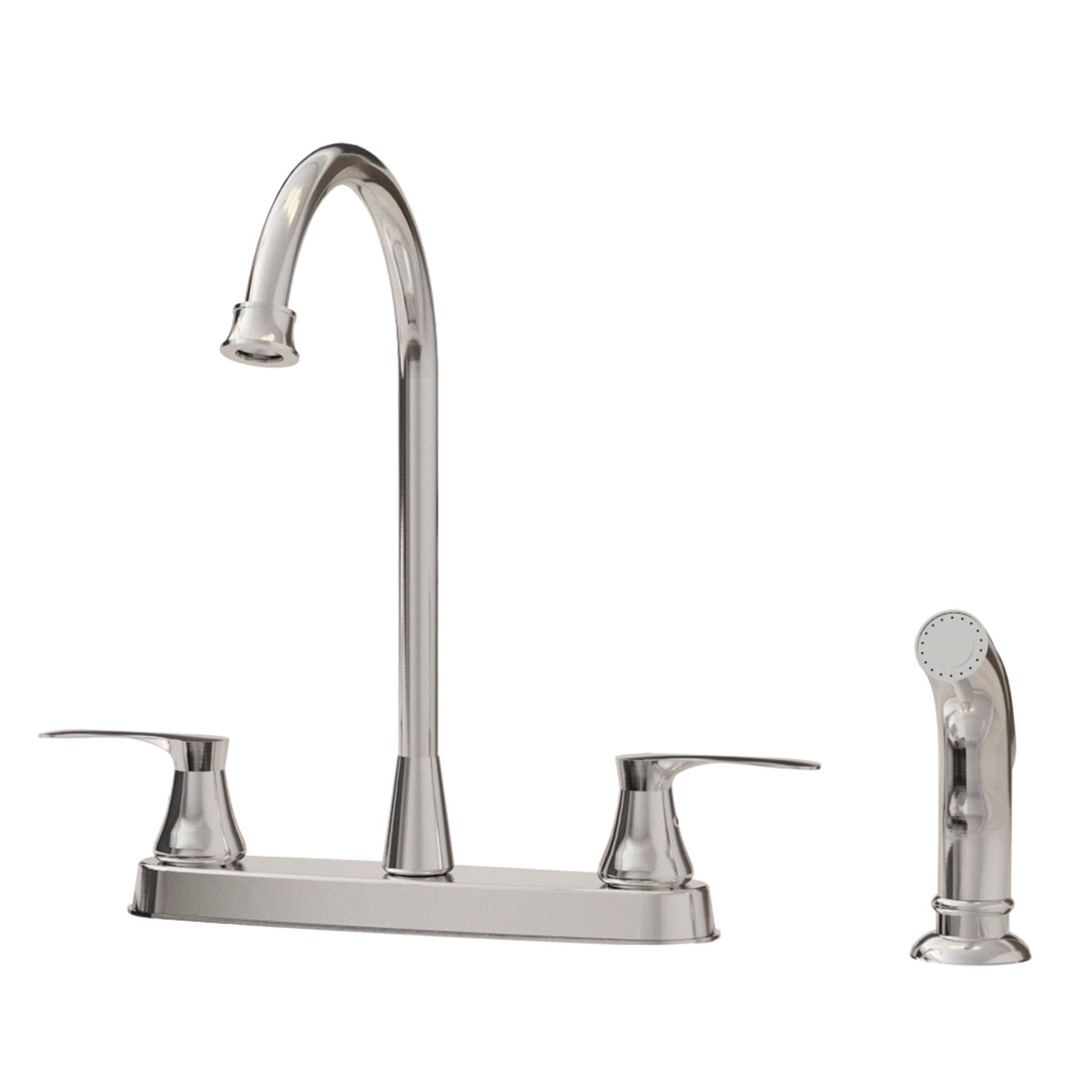 22167143 -Hybrid Metal Kitchen Sink Faucet 28mm Spout with Pull 