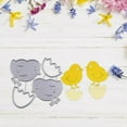 thumbnail image 2 of HYROOY Cute Chick Metal Cutting Dies Embossing Dies Stamps for Card Making, Embossing Photo Album Decorative Craft Carbon Steel, 2 of 7