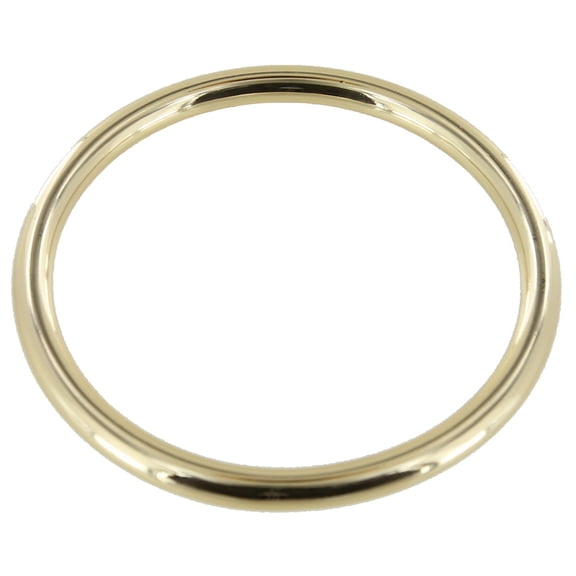 ORT Gold Plate, Thin O-Ring, Solid Brass-LL, 2-1/2"