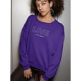 thumbnail image 2 of Live In The Moment Banner Sweatshirt Women -Image by Shutterstock, Female XX-Large, 2 of 4