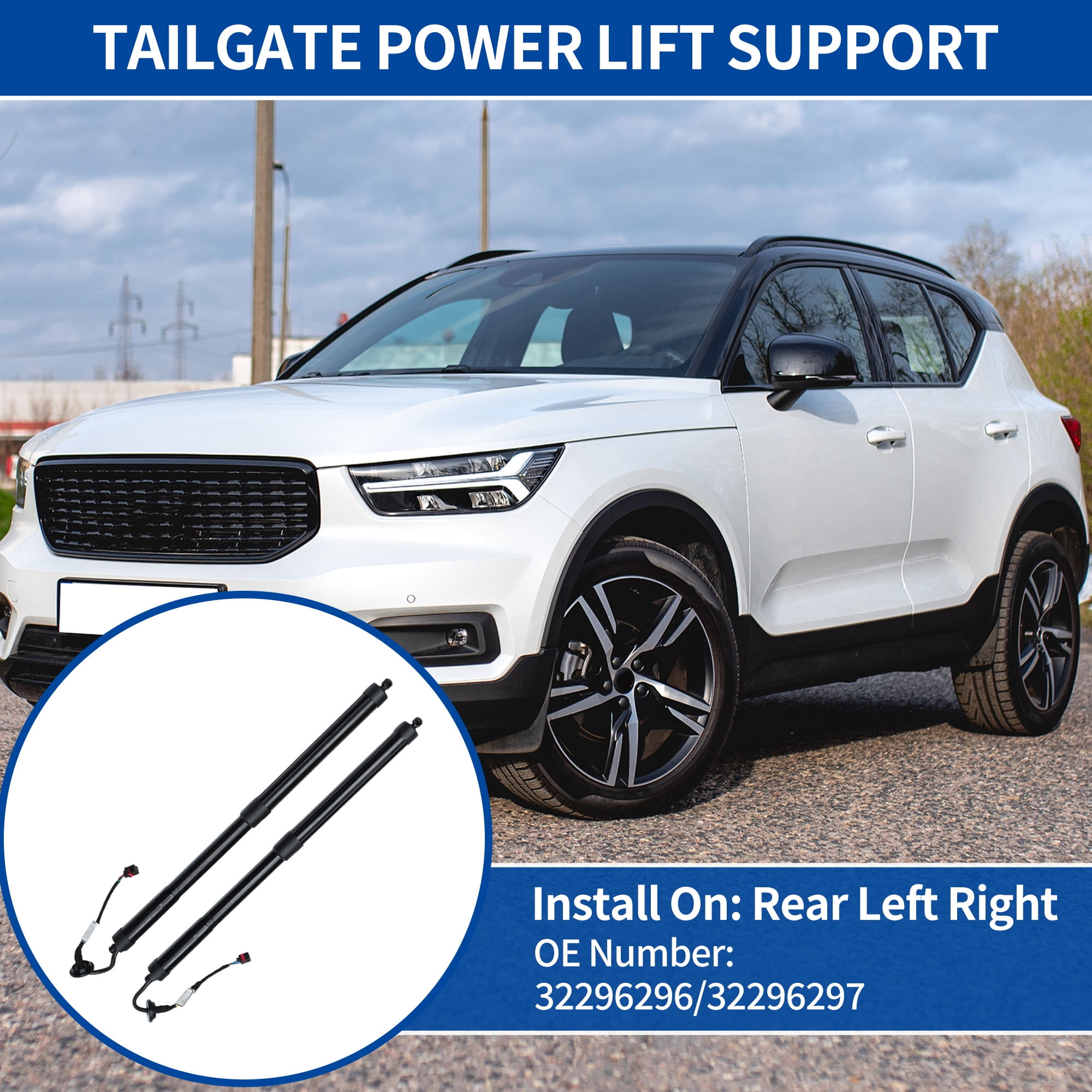 Left Right Tailgate Power Lift Support for VOLVO XC40 2020-2025