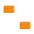 thumbnail image 3 of Molde antiadherente Wosthever para hornear rosquillas de silicona 6 cavidades Naranja, 3 of 6