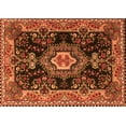 thumbnail image 1 of Ahgly Company Indoor Rectangle Medallion Orange Traditional Area Rugs, 2' x 3', 1 of 1