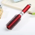 thumbnail image 2 of Juego de 3 cepillos de pelo para cabello rizado para mujeres – cepillo y peine de bambú húmedo o seco para hombres, cepillo desenredante de madera para cabello grueso reduce el encrespamiento en 3 piezas Rojo Verde, 2 of 4