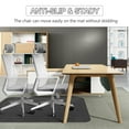 thumbnail image 2 of ANMINY Office Chair Mat for Hardwood Floor 36" x 48" Desk Chair Mat Non-Slip Home Office Protector in Living Room Study Office, Dark Gray, 2 of 5
