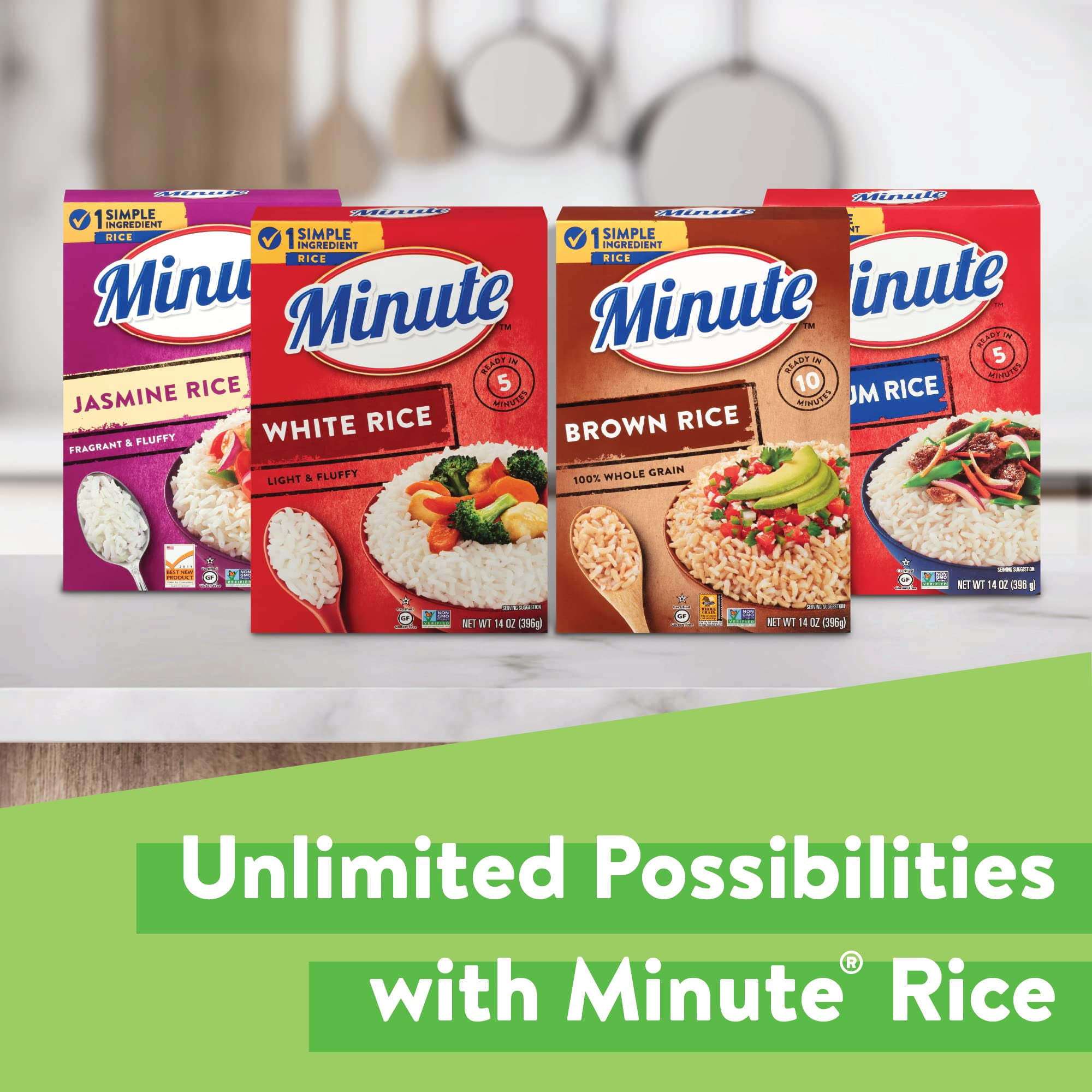 Minute White Rice (72 Oz.) (Pack of 6)