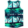 thumbnail image 3 of Vedolay Men's Sleeveless Workout Muscle Shirts Running Gym Fitness Beach Tank Top(Mint Green,L), 3 of 5