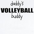 thumbnail image 2 of CafePress - Daddys Volleyball Buddy Baby Body Suit - Long Sleeve Cotton Baby Bodysuit, 2 of 4