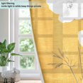 thumbnail image 4 of Yayeee Window Curtains Light Filtering 63"x52" Grommet Panel Pair Home Living Room Decor, White Flowers, 4 of 7