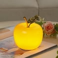 thumbnail image 5 of Ikohbadg Cute Fruit Glass Night Light with Metal Leaves, Decorative Ambient Lamp for Bedroom, Kitchen, Dining Room, Unique Christmas and Birthday Gift Idea, 5 of 6