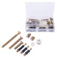 thumbnail image 4 of Kit de conexión 3 en 1 con rueda excéntrica, 125 piezas, tornillos y tuercas preinsertadas para muebles, 4 of 12