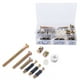 thumbnail image 4 of Pre-inserted Nut 125Pcs Furniture Hardware Screw PreInserted Nut Eccentric Wheel 3in1 Connecting Kit Tools ANGGREK Furniture Eccentric Wheel, 4 of 8
