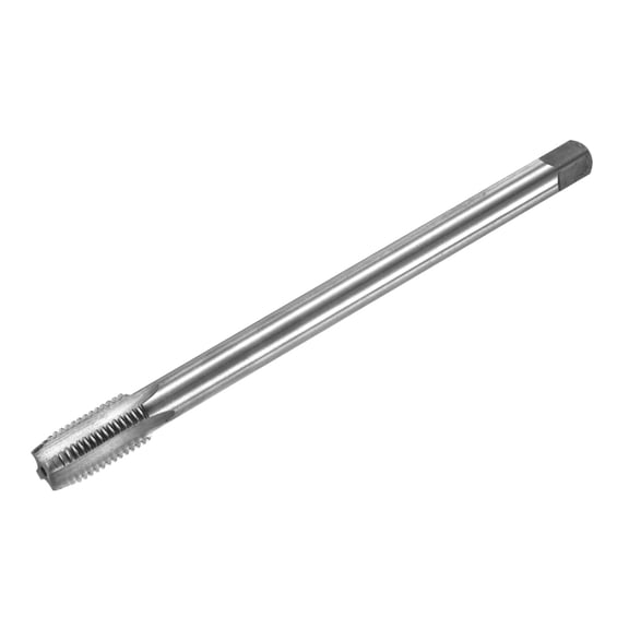 Uxcell M16x2mm Metric Thread Tap, High Speed Steel 200mm Length Straight Flute Right Hand Thread Screw Tapping Tool