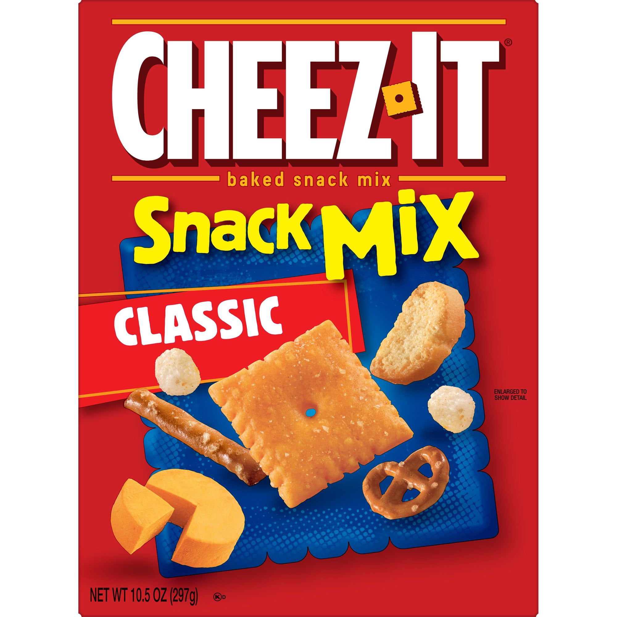 Cheez It Snack Mix Double Cheese 4.25 Oz. (Pack Of 6