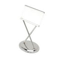 thumbnail image 4 of Business Card Holder Name Card Holder Table Number Holder Business Card Display Business Card Holder Stainless Steel Elegant Style Antioxidant Durable Stable Name Card Holder For, 4 of 8