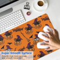 thumbnail image 4 of Long Mouse Pads for Desk,Halloween Pumpkin Witches Pattern Desk Mats on Top Of Desks, Desk Mouse Pad Extra Large with 3mm Non-Slip Base and Stitched Edge for Gaming,Office,Work,Home 31.5x15.7in, 4 of 5