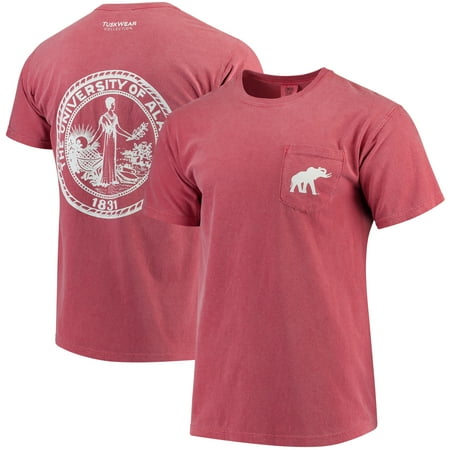 Alabama Crimson Tide 4 Piece - Alabama Crimson Tide Tuskwear Comfort Colors Crest T-Shirt - Crimson