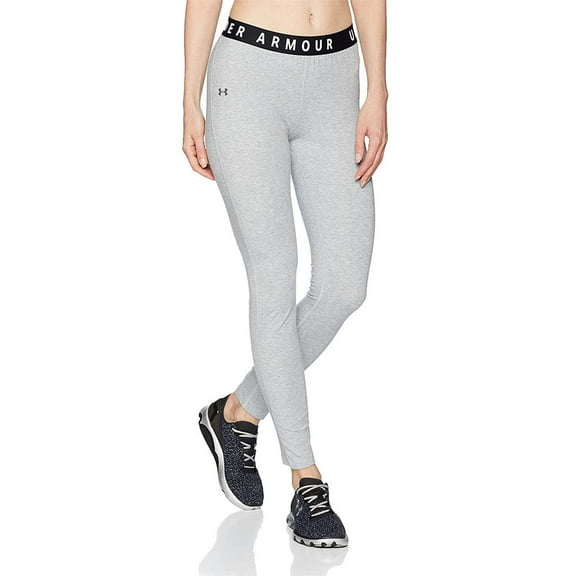 Under Armour Women's Favorite Leggings, Steel  Light Heather,XXL - US