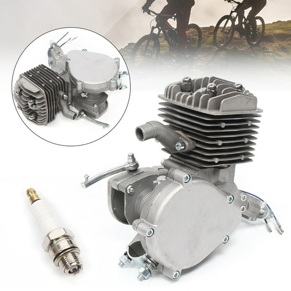 TFCFL Full Assembled 80cc 2-Stroke Bike Gas Motor Engine Motorized Petrol Gas Motor for 26" 28" Bicycle