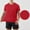 Red, variant on CHEEREAM Mens Short Sleeve T Shirts Quick Dry Workout Athletic Running Swim Top Tee Performance Water Shirts