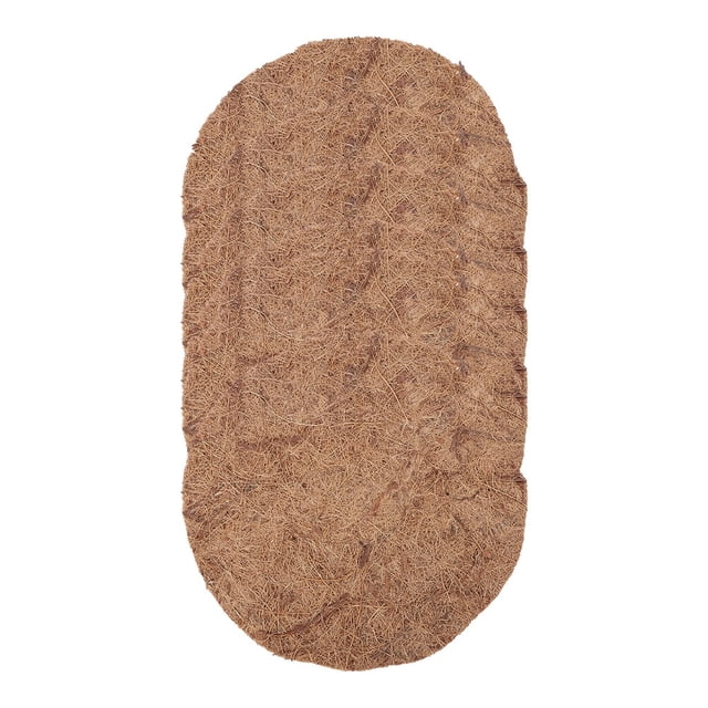 6 piezas de colchón de coco tipo nido, cesta para macetas de fibra de coco, almohadilla para huevos de cría