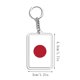 thumbnail image 5 of Flag Keychain Set Flag Acrylic Key Ring Pack For Bags Keys Travel Gifts, 5 of 5