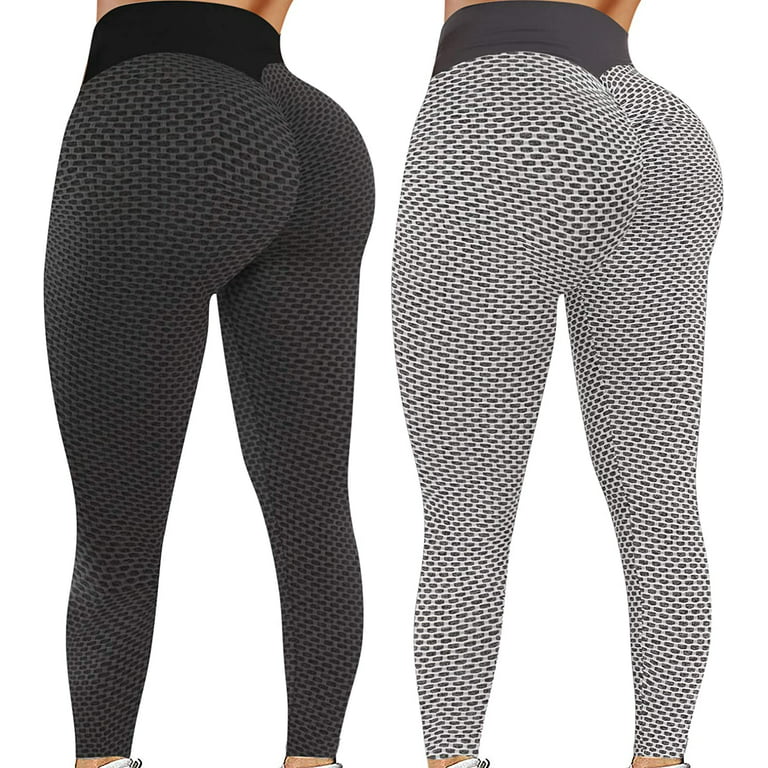  Women's Bubble Hip Butt Lifting Anti Cellulite Legging High  Waist Workout Tummy Control Yoga Tights Ladies Yoga Pants Army Green :  Clothing, Shoes & Jewelry