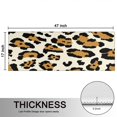 thumbnail image 5 of Kitchen Rugs Sets Of 2,Beige and Black Of Leopard Print Anti Fatigue Kitchen Mat Rugs Non Slip Washable,Decorative Kitchen Floor Mats for Kitchen,Sink,Laundry,17"X47", 5 of 5