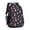 DarkBlue Cartoon Dinosaurs, variant on BlackWhite Origami Dinosaurs Tribal Cute School Backpack Bag with Padded Back and Adjustable Shoulder Straps 16.9 X 12.6 X 5.9 Inches