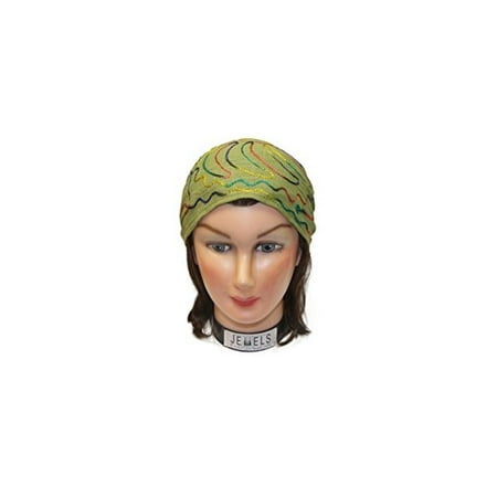 Sun Embroidery Headbands / Head wrap / Yoga Headband / Head Sarf / Best Looking Head Band for Sports or Fashion, or Exercise (Light