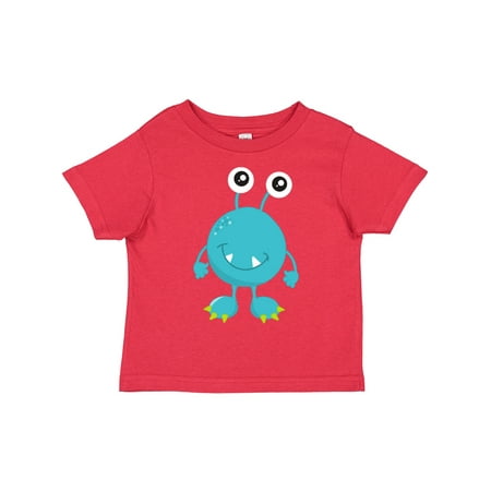 

Inktastic Cute Monster Funny Monster Blue Monster Silly Gift Toddler Boy or Toddler Girl T-Shirt