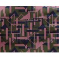 thumbnail image 4 of oneOone Georgette Viscose Fabric Square & Triangle Geometric Printed Craft Fabric BTY 42 Inch Wide, 4 of 4
