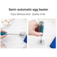 thumbnail image 4 of Whizzy Whisk Semi-Automatic Egg Whisk Hand Push Egg Beater Stainless Steel Blender Mixer, 4 of 4