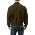 thumbnail image 5 of Landing Leathers Men MA-1 Suede Leather Flight Bomber Jacket (Regular and Big & Tall), 5 of 6