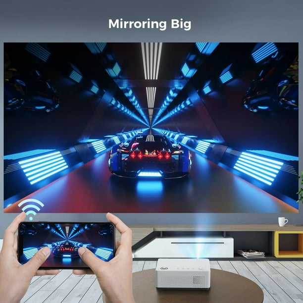 Vankyo Leisure 470W 720P Portable Projector with Wireless