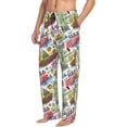 thumbnail image 6 of Hirioo America Landmarks1 for Men's PJ Pajama Pants Sleep Pants Men's Home Trousers with Pockets,S-3XL-Small, 6 of 6