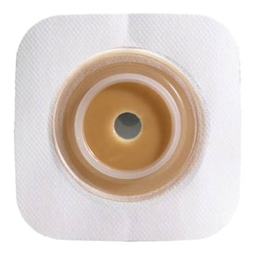 Convatec Colostomy Barrier Sur-Fit Natura Standard Wear Stomahesive, Tan Tape 1-1/2 Inch Flange Sur-Fit Natura Hydrocolloid Cut-to-fit, Up to 7/8 Inch Stoma, Model 125263