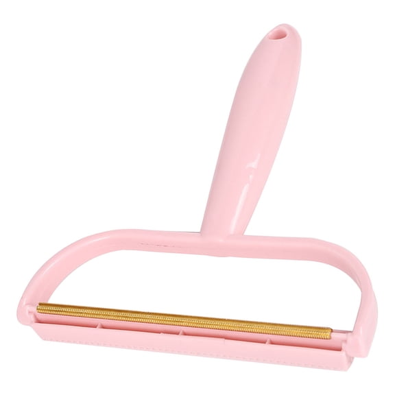 LOLIPPYY Cloth Cleaner Plastic Pink Double-sided Design Lint Removal Tool 1Pcs