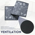 thumbnail image 4 of 2 Piece Kitchen Rugs Anti Fatigue Non Slip Kitchen Mats and Cushioned Farmhouse Floor Comfort Standing Mats for Sink, Laundry Room, Office for Kitchen Decor and Accessories, 4 of 6