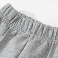 thumbnail image 3 of Eltusu Boys Cotton Sweatpants, Elastic Waist Soft Stretch Warm Winter Flare Pants Gray Size 9-10 T, 3 of 5