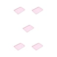 thumbnail image 3 of Bearachild Bandeja de té rectangular brillante y hermosa para la hora del té Bandeja de té rectangular de plástico multifuncional pequeña Type2 NO2, 3 of 6