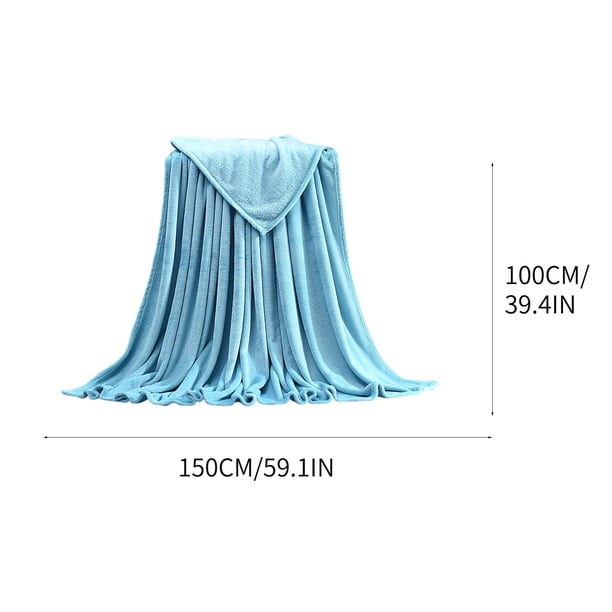 Xihbxyly Manta Polar Supersuave de Doble Cara, Cálida y Acogedora para Sofá, Dormitorio y Viajes. Lavable a Máquina, Fácil de Limpiar, 150 X 100 Cm, Perfecta para Familias y para Regalar.