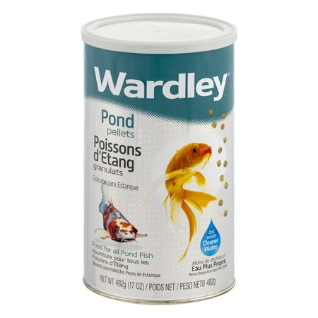Wardley Pond Pellets, Koi/Pond/Goldfish Fish Food, 17 (Best Food For Pond Goldfish)