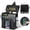 Black, variant on NCY Mesh Shower Caddy Portable Dorm Tote Bag, Quick Dry Hanging Toiletry Bag, Large Capacity Shower Bag for College Dorm Room Essentials for Boys and Girls for Bath Camping (Black)