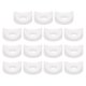 thumbnail image 1 of 56Pcs Arandelas redondas de plástico, 6mm x 16mm x 3mm espaciador cóncavo blanco de PE para fijación de tubo redondo, 1 of 5