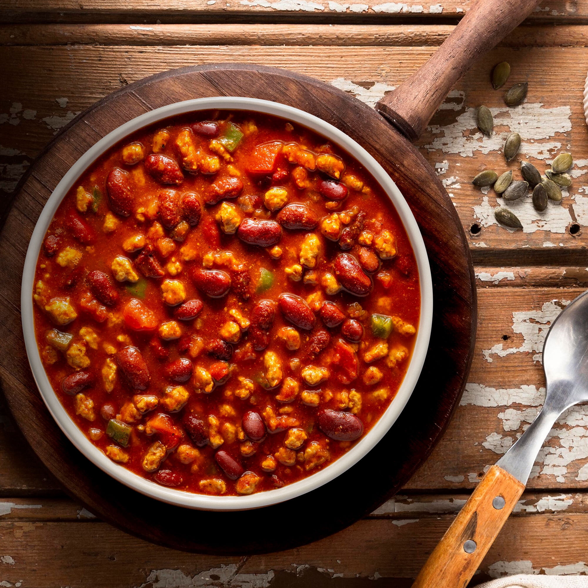 Patti LaBelle Homestyle Turkey Chili with Beans - 20 oz - Frozen Meal