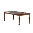 thumbnail image 2 of Sunset Trading Andrews 5-Piece 76" Butterfly Extendable Wood Dining Set in Brown, 2 of 5