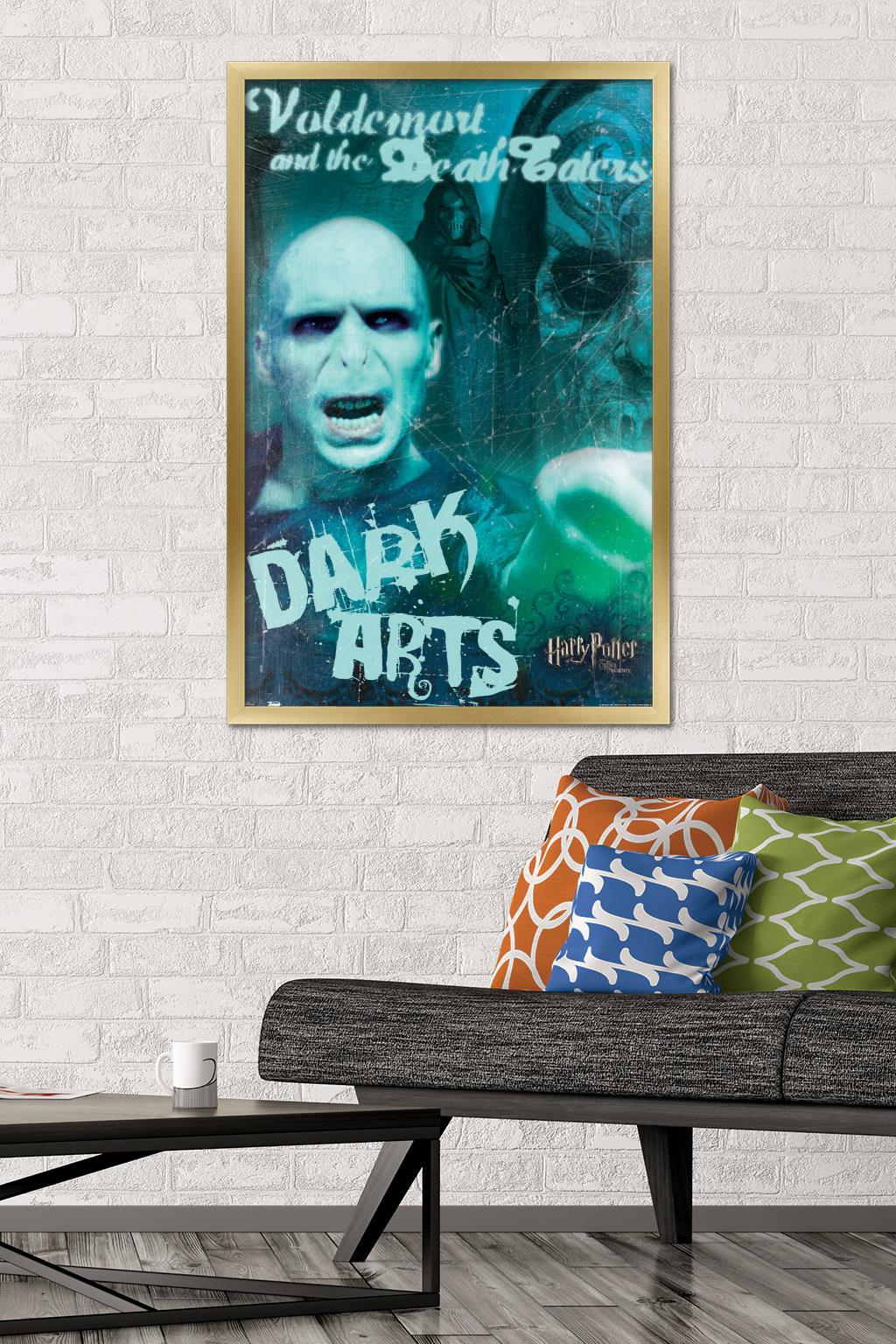 Harry Potter and the Order of the Phoenix - Dark Arts Wall Poster, 22.375" x 34", Framed