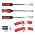 thumbnail image 1 of Kit de herramientas para reparación de neumáticos, kit profesional para cambio de neumáticos, juego de herramientas para vástago de válvula de neumático, materiales ecológicos, 1 of 9