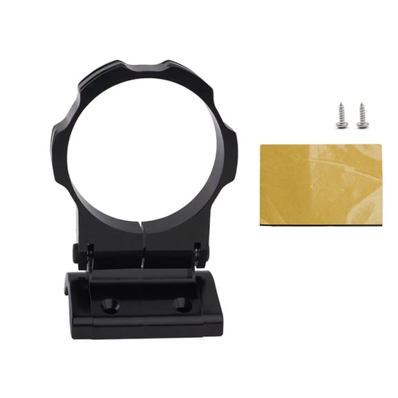 COOLHOOD Car Pillar Gauge Meter Pods Mount Bracket 2in Aluminum Interior Mount Holder Single Hole for Car Redness/Blue/Black